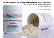 Lithoderm® natürliche, mineralische Hautpflege Mineralpulvermischung zum Hautschutz ohne Zusätze