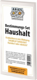 Bestimmungs-Set Haushalt
